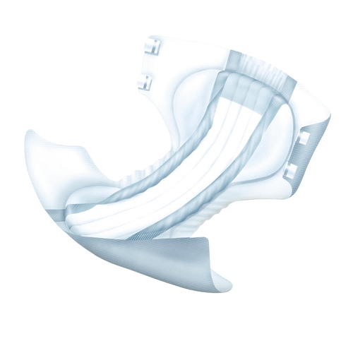 MON977712CS - Abena - Delta-Form&reg; Adult Incontinent Brief, Tab Closure, Medium, Disposable, Moderate Absorbency, 80/CS