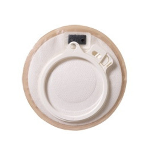 MON979784BX - Coloplast - Stoma Cap Assura 1/2 to 2" Stoma Opening, Opaque Color, Blue Coupling, 2-Piece, With Skin Barrier and Filter, Secure Locking System, 30 EA/BX