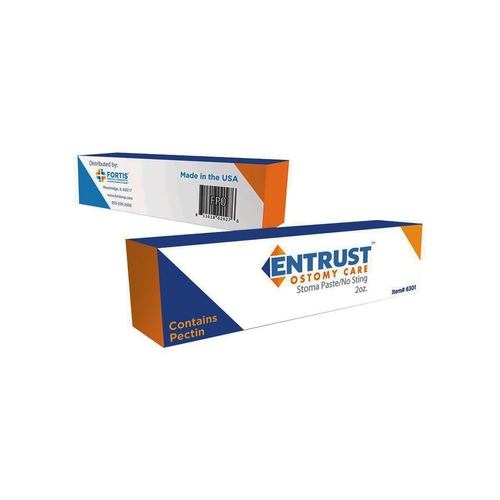 MON979966BX - Fortis Medical - Skin Paste Entrust 2 oz., Pectin & No Sting, 1/BX