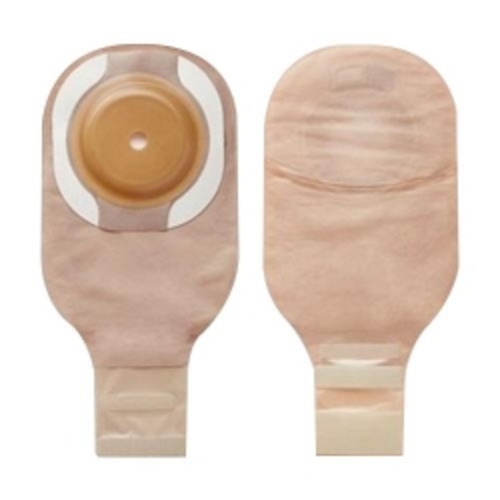 MON987785BX - Hollister - Filtered Ostomy Pouch Premier&trade; Flextend&trade; One-Piece System 12" Length 1/2 to 1" Stoma Drainable Soft Convex, Trim To Fit, 5/BX
