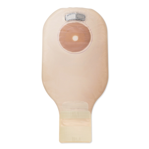 MON987787BX - Hollister - Filtered Ostomy Pouch Premier&trade; Flextend&trade; One-Piece System 12" Length 1-1/2" Stoma Drainable Soft Convex, Trim To Fit, 5/BX
