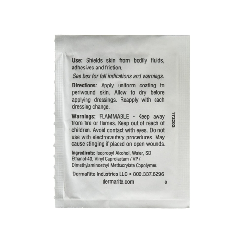 MON988359CS - Dermarite - Dermarite Skin Barrier Wipe DermaPrep 60% Strength Isopropyl Alcohol Individual Packet NonSterile, 1000 EA/CS