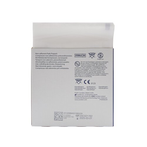 MON9908CS - Cardinal Health - Cardinal Health Non-Adherent Dressing Telfa Ouchless Cotton 3" x 4" Sterile, 900 EA/CS