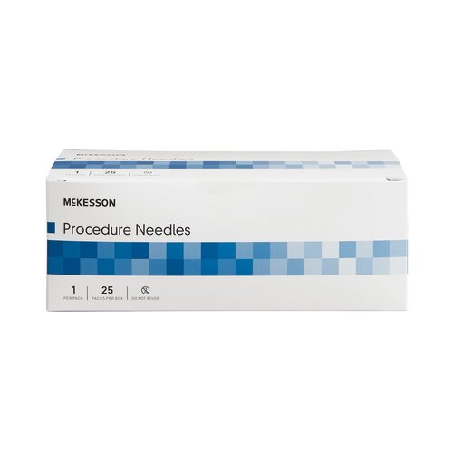MON992549CS - McKesson - McKesson Spinal Needle Quincke Style 22 Gauge 3 Inch, 100/CS