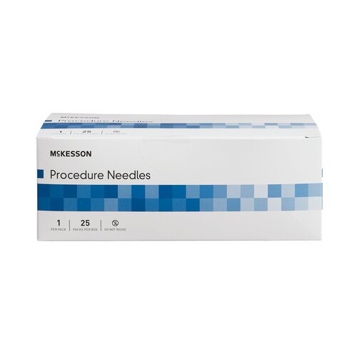 MON992552CS - McKesson - McKesson Spinal Needle McKesson Quincke Style 22 Gauge 5 Inch, 100 EA/CS