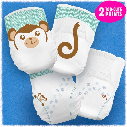 MON993723CS - First Quality - First Quality Cuties&reg; Diapers, Over 41 lbs. Size 7, 80/CS