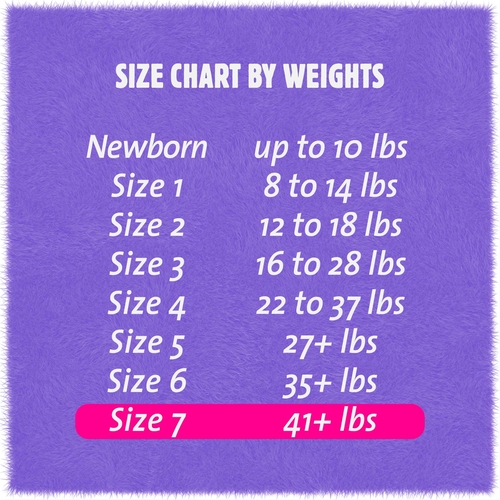 MON993723CS - First Quality - First Quality Cuties&reg; Diapers, Over 41 lbs. Size 7, 80/CS