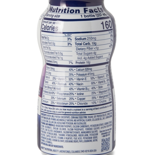 MON995521EA - Abbott Nutrition - Abbott Nutrition Ensure High Protein Shake, Vanilla, 8-ounce bottle