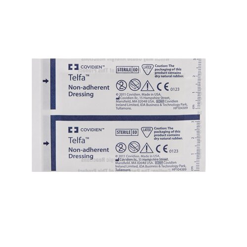 MON9962CS - Cardinal Health - Cardinal Health Non-Adherent Dressing Telfa&trade; Ouchless Cotton 2" X 3", 100EA/BX, 24BX/CS