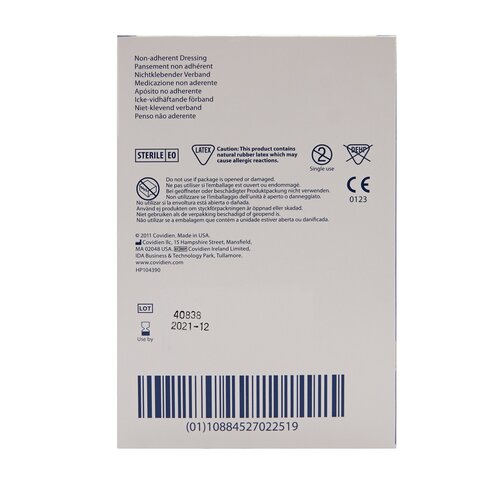 MON9962CS - Cardinal Health - Cardinal Health Non-Adherent Dressing Telfa&trade; Ouchless Cotton 2" X 3", 100EA/BX, 24BX/CS