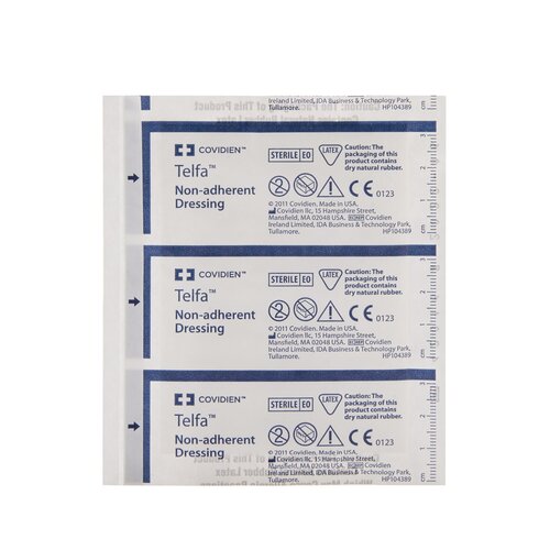 MON9973CS - Cardinal Health - Cardinal Health Non-Adherent Dressing Telfa&trade; Ouchless Cotton 3" X 4", 100EA/BX, 24BX/CS