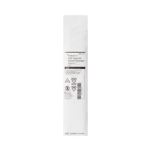 MON9979CS - Cardinal Health - Cardinal Health Sponge Dressing Curity Cotton 12-Ply 2" x 2" Square, 20000 EA/CS