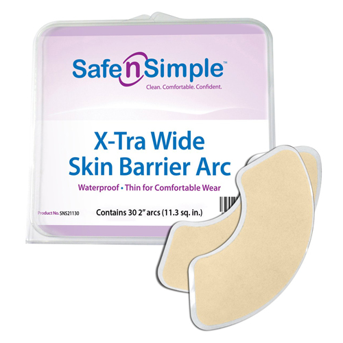 MON998004TR - Safe N Simple - Safe N Simple Skin Barrier Arc Safe-nSimple X-Tra Wide
