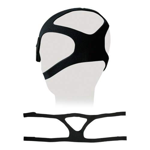 MON998069EA - Sunset Healthcare - Sunset Healthcare CPAP Mask Component CPAP Headgear Sunset Clearsight Nasal Style