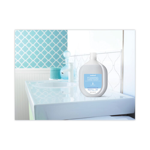 MTH10584 - Method Products - Foaming Hand Wash Refill Tub, Sweetwater, 28 oz Tub, 4/Carton