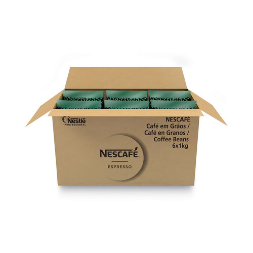 NES24631CT - Nestle - Espresso Whole Bean Coffee, Arabica, 2.2 lb Bag, 6/Carton