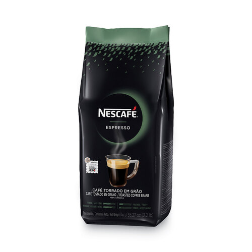NES24631CT - Nestle - Espresso Whole Bean Coffee, Arabica, 2.2 lb Bag, 6/Carton