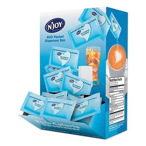 NJO83219 - Sugar Foods - Blue Aspartame Artificial Sweetener Packets, 0.04 oz Packet, 400 Packets/Box