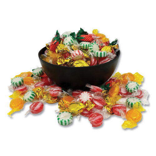 OFX00616 - Office Snax - Individually Wrapped Candy Assortments, Assorted Flavors, 5 lb Box