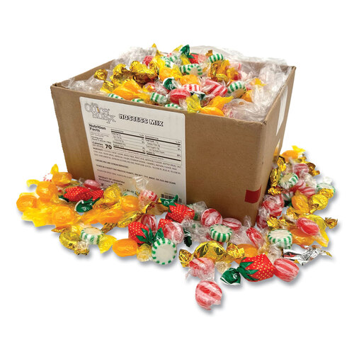 OFX00616 - Office Snax - Individually Wrapped Candy Assortments, Assorted Flavors, 5 lb Box