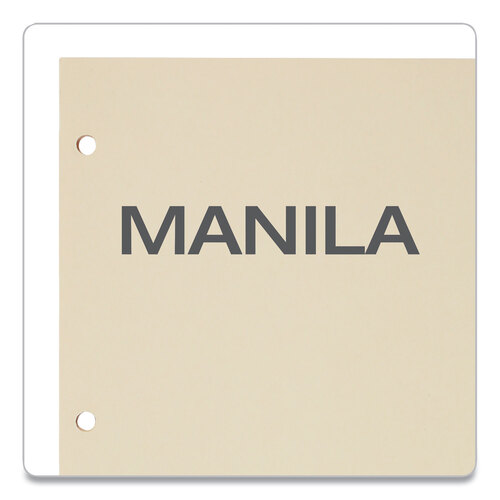 OXF13V - Oxford - Write-On Tab Dividers, 5-Tab, 11 x 8.5, Manila, 20 Sets