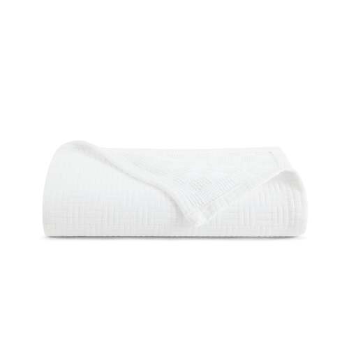HOSP-BKCOT-6890-WH - Arkwright LLC - Host & Home Cotton Blankets (Twin Xl) White