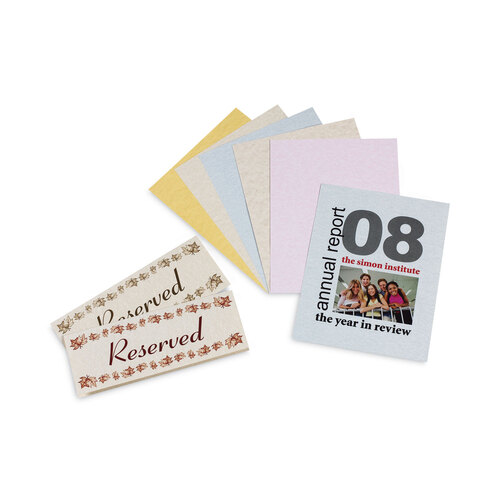 PAC101235 - Pacon - Array Card Stock, 65 lb Cover Weight, 8.5 x 11, Assorted Parchment Colors, 100/Pack
