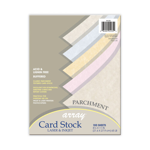 Pacon Corporation Pac101188 Array Card Stock White 100 Sheets for sale online 