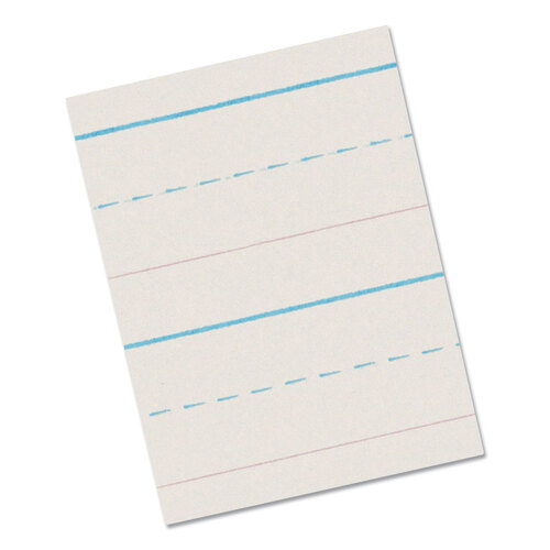 PAC2692 - Pacon - Multi-Program Handwriting Paper, 30 lb Bond Weight, 5/8&quot; Long Rule, Two-Sided, 8.5 x 11, 500/Pack