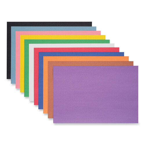 PAC6526 - Pacon - SunWorks Construction Paper Smart-Stack, 50 lb Text Weight, 12 x 18, Assorted, 150/Pack