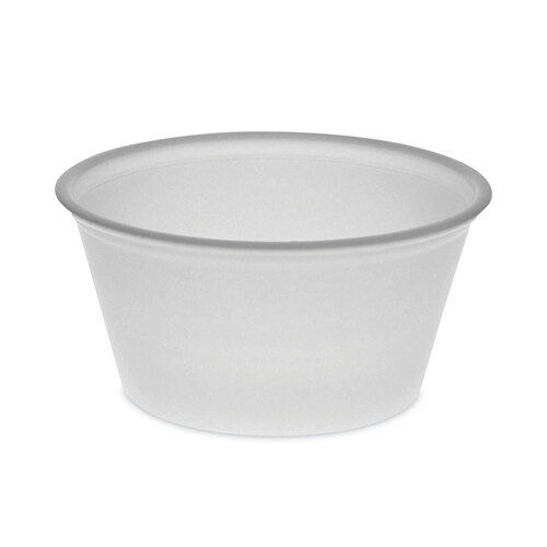 PCTYS200 - Boardwalk - Plastic Souffle Cups, 2 oz., Translucent, 200/Bag