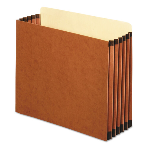 PFXFC1534P - Globe-Weis - 5 1/4 Inch Expansion File Cabinet Pocket, Straight, Letter, Redrope, 10/Box