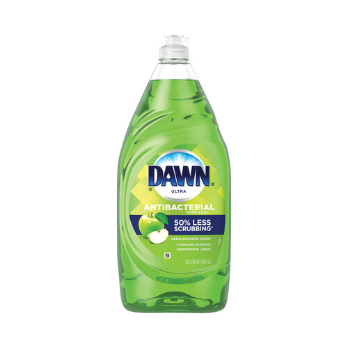 Ultra Antibacterial Dishwashing Liquid, Apple Blossom Scent, 38 oz Bottle, 8/Carton Ultra Antibacterial Dishwashing Liquid, Apple Blossom Scent, 38 oz Bottle, 8/Carton