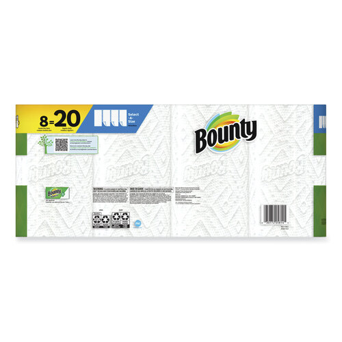 PGC05814 - Procter & Gamble - Select-a-Size Kitchen Roll Paper Towels, 2-Ply, 5.9 x 11, White, 113 Sheets/Double Plus Roll, 8 Rolls/Pack