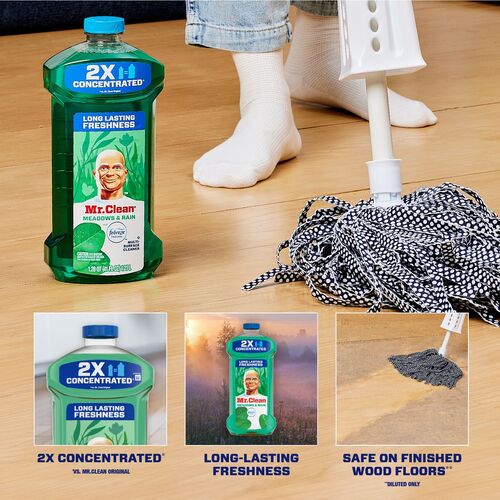 PGC10725EA - Procter & Gamble - Multipurpose Cleaning Solution with Febreze, Meadows and Rain, 64 oz Bottle