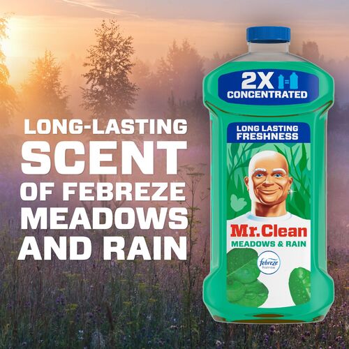 PGC10725EA - Procter & Gamble - Multipurpose Cleaning Solution with Febreze, Meadows and Rain, 64 oz Bottle