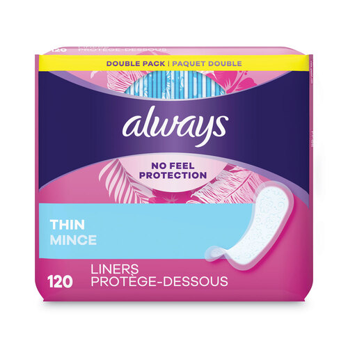 Always® Thin Daily Panty Liners - Procter & Gamble 10796PK PK