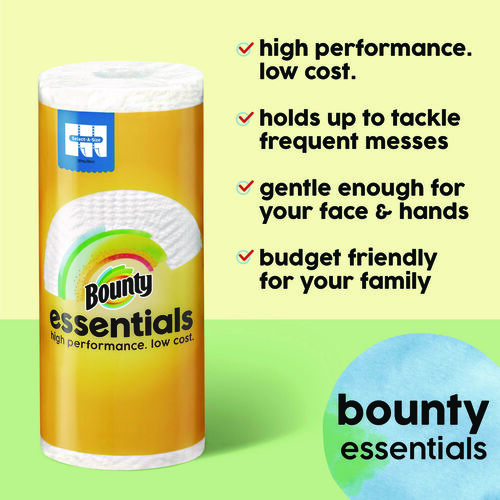 PGC11093 - Procter & Gamble - Essentials Select-A-Size Kitchen Roll Paper Towels, 2-Ply, 108 Sheets/Roll, 12 Rolls/Carton