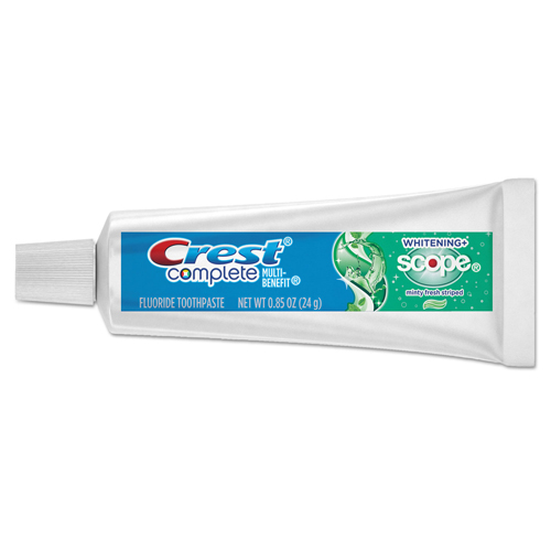BettyMills Crest® Complete Whitening Toothpaste + Scope Procter