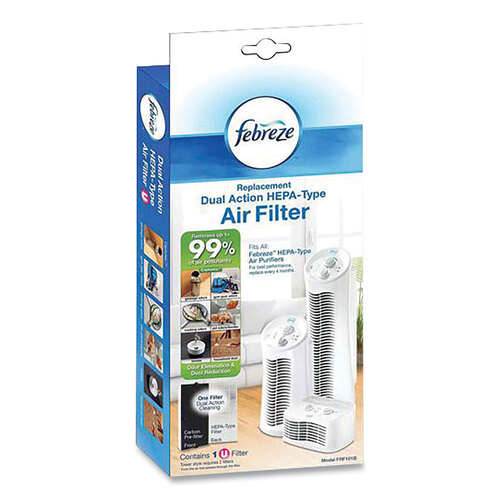 PGCFRF101B - Procter & Gamble - Replacement Dual Action HEPA-Type Air Filter for FHT180W Air Purifier, 1.5 x 5.1