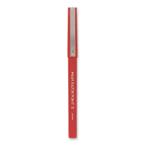 PIL11001 - Pilot - Razor Point Fine Line Porous Point Pen, Stick, Extra-Fine 0.3 mm, Black Ink, Black Barrel, Dozen