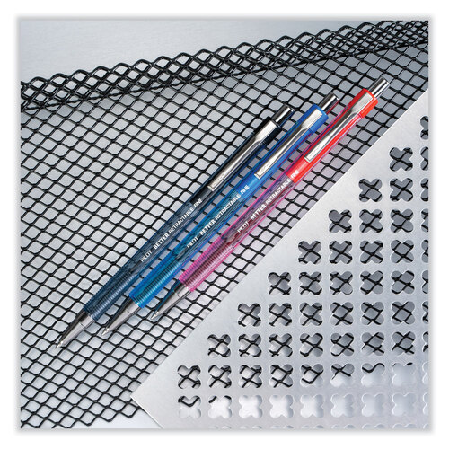 PIL30002 - Pilot - Better Ballpoint Pen, Retractable, Fine 0.7 mm, Red Ink, Translucent Red Barrel, Dozen