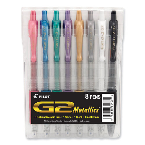 Pilot® G2® Metallics Gel Ink Pen - Pilot 34405 ST - Betty Mills