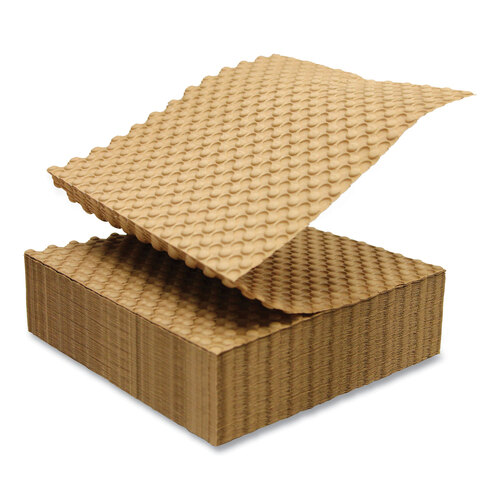 PRB01913 - Paris Business Products - Bubble Paper, 12&quot; x 250 ft, Perforated Every 12&quot;, Kraft, 250 Sheets/Carton