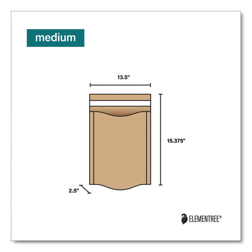 PRB01915 - Paris Business Products - Expandable Mailer, Self-Adhesive Closure, 13.5 x 15.37 x 2.5, Kraft, 250/Carton