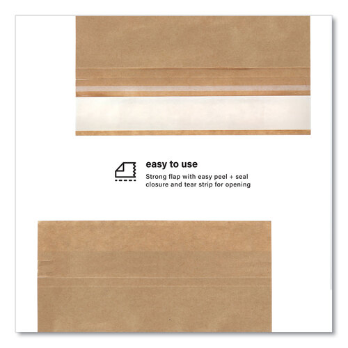 PRB01915 - Paris Business Products - Expandable Mailer, Self-Adhesive Closure, 13.5 x 15.37 x 2.5, Kraft, 250/Carton
