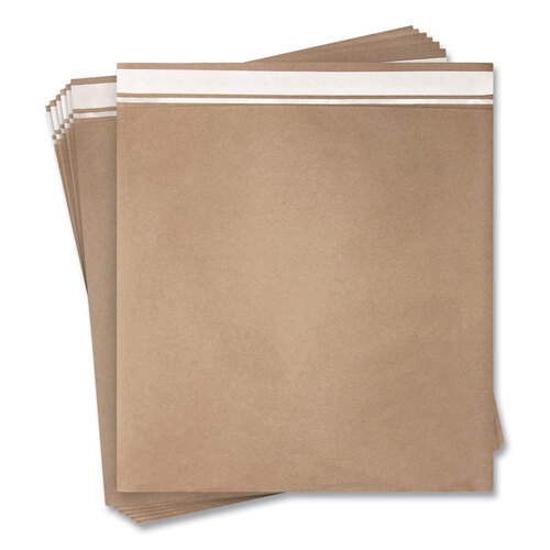 PRB01915 - Paris Business Products - Expandable Mailer, Self-Adhesive Closure, 13.5 x 15.37 x 2.5, Kraft, 250/Carton