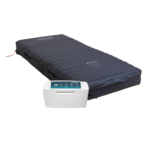 PTC80050DX - Proactive Medical - Protekt&reg; Aire 5000DX Low Air Loss/Alternating Pressure Mattress System with Digital Pump and 3" Densified Fiber Support Base