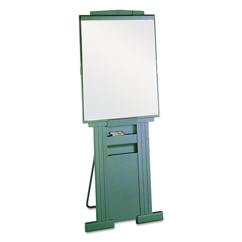 QRT200E - Quartet - Duramax Portable Presentation Easel, Adjusts 39&quot; to 72&quot; High, Plastic, Gray