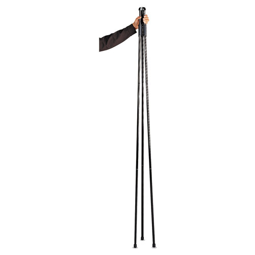 QRT27E - Quartet - Heavy-Duty Adjustable Instant Easel Stand, 25&quot; to 63&quot; High, Steel, Black